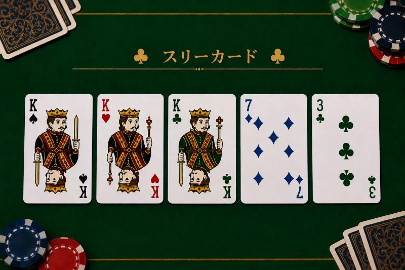 スリーカード